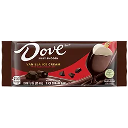 DOVE® Vanilla Ice Cream Bar with Dark Chocolate marsfoodservices image
