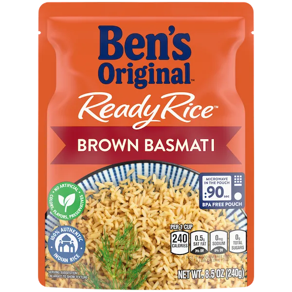 BEN'S ORIGINAL™ READY RICE™ Brown Basmati marsfoodservices image