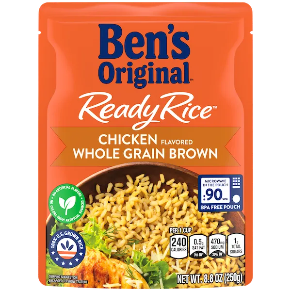 BEN'S ORIGINAL™ READY RICE™ Chicken Whole Grain Brown marsfoodservices image