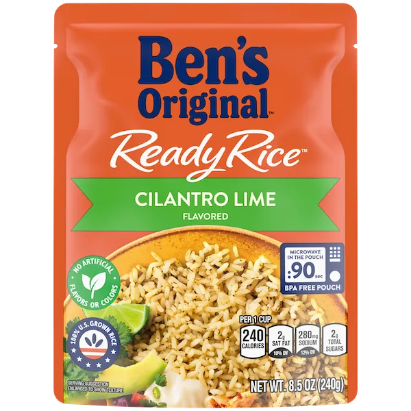 BEN'S ORIGINAL™ READY RICE™ Cilantro Lime marsfoodservices image