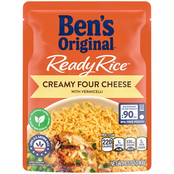 BEN'S ORIGINAL™ READY RICE™ Creamy Four Cheese marsfoodservices image